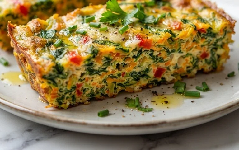 Baked Spinach Zucchini Frittata Fingers {Baby-Friendly}