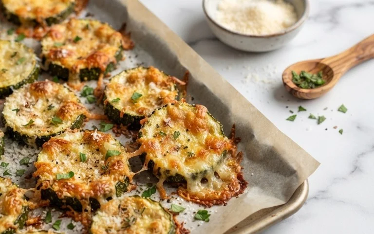 Baked Parmesan Zucchini