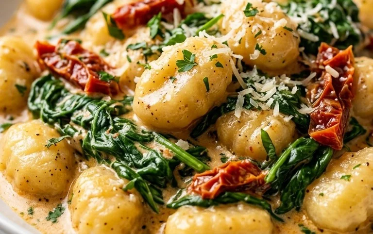 Creamy Tuscan Gnocchi