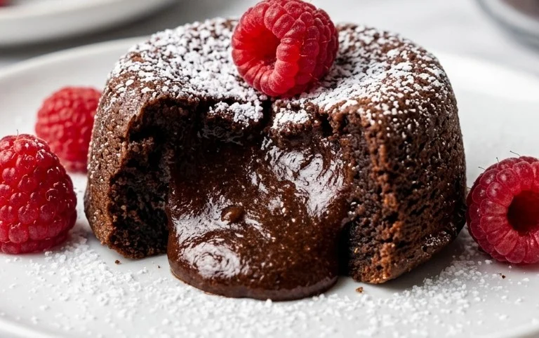 Air Fryer Lava Cake