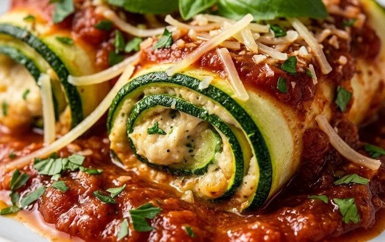 Vegan Zucchini Rollatini