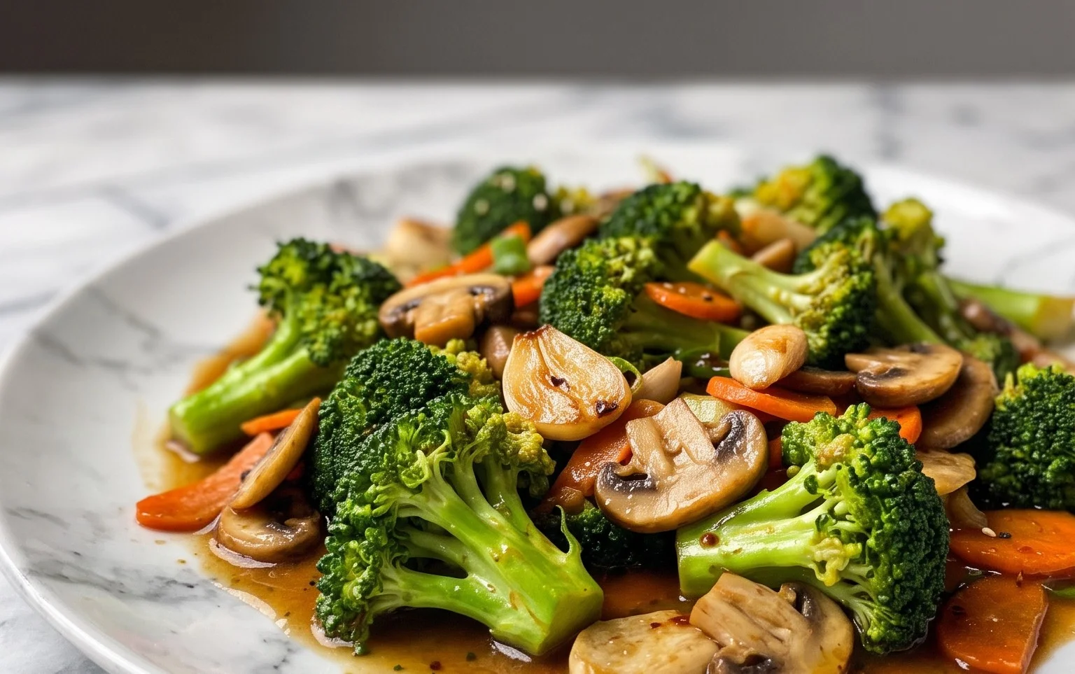 Garlic Broccoli Stir Fry