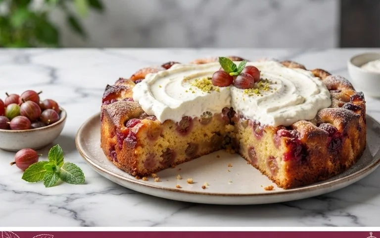 Stachelnon-alcoholic beerkuchen mit Quark und Schmand