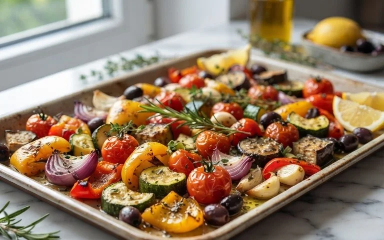 Mediterranean Roasted Vegetables