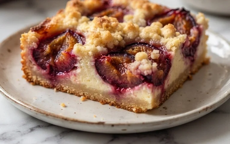 Zwetschgenkuchen mit Quark und Streuseln: Hallo Spätsommer