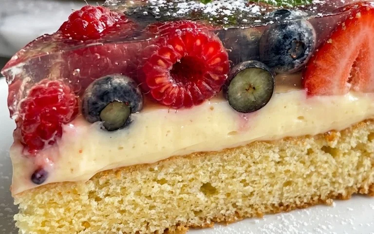 Wackelpudding-Kuchen