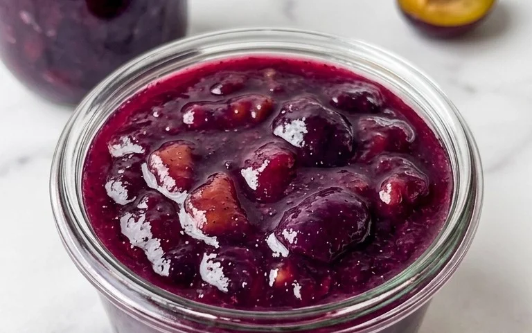 Vanilla Plum Jam Recipe