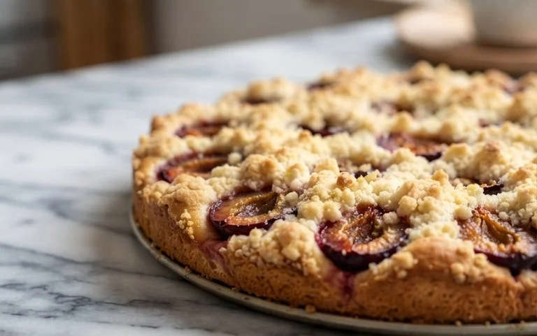 Klassiker: Pflaumenkuchen mit Streuseln