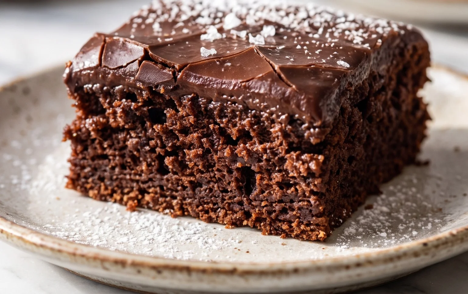 Schokokuchen vom Blech - saftig & schnell